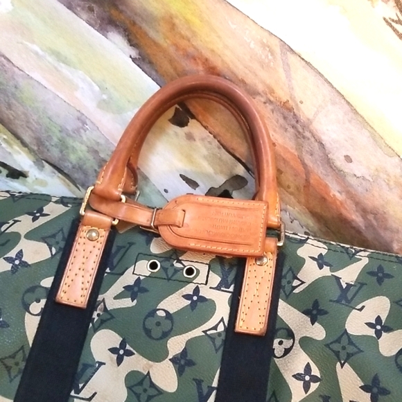 LOUIS VUITTON x Takashi Murakami Monogramouflage Speedy 35 Limited Edition 2008 - Picture 7 of 16